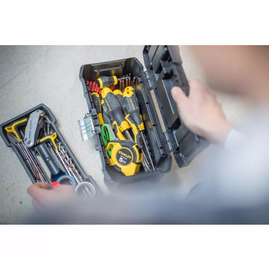 Stanley Boite A Outils Classic Line 30cm Att.métal - STST1-75515 3 Stanley Boite A Outils Classic Line 30cm Att.métal - STST1-75515
