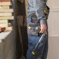 Porte-outils Et Porte-marteau Cuir Simple STANLEY - STST1-80114 -Maxoutil Soldes STAN1341 3