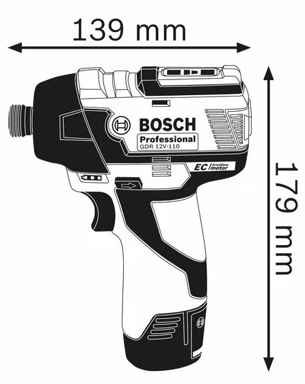 Visseuse à Chocs BOSCH GDR 12V-11 - Sans Batterie Ni Chargeur - Coffret L-BOXX GDR - 06019E0003 5 Visseuse à Chocs BOSCH GDR 12V-11 - Sans Batterie Ni Chargeur - Coffret L-BOXX GDR - 06019E0003 – Image 3