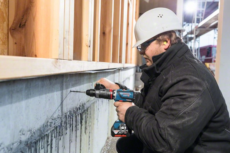 Perceuse Visseuse BOSCH GSR 18V-60 FC Professional + 2 Batteries 5.0 Ah Chargeur + Jeux De 4 Mandrins GFA - 06019G7100 4 Perceuse Visseuse BOSCH GSR 18V-60 FC Professional + 2 Batteries 5.0 Ah Chargeur + Jeux De 4 Mandrins GFA - 06019G7100 – Image 2