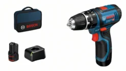 Perceuse Visseuse à Percussion GSB 12V-15 BOSCH - 2 Batt.2Ah + Charg.20 - 06019B690H