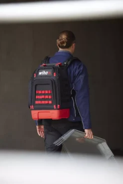 Sac à Dos D'outils Electric WIHA - 28pcs - 45528 -Maxoutil Soldes anw 930031602 930030602 walking with metal bracket 01