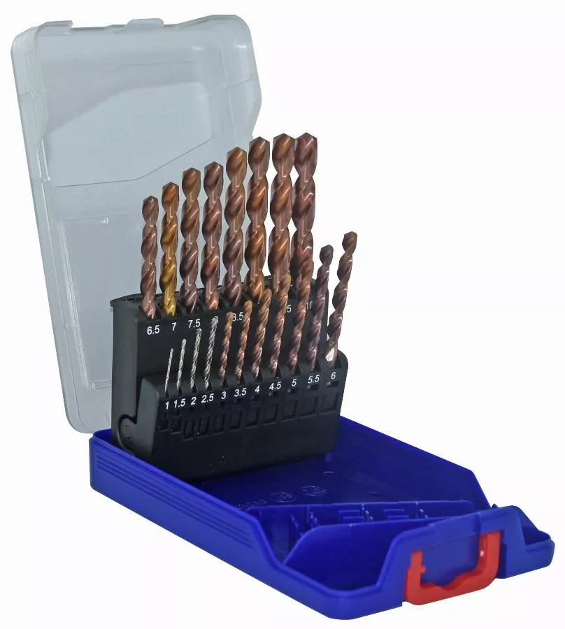 Coffret TIVOLY 19 Forets Métaux FURIUS HSS Revêtus FUSIO Pointe En Croix Ø 1 à 10mm - 11454170015 3 Coffret TIVOLY 19 Forets Métaux FURIUS HSS Revêtus FUSIO Pointe En Croix Ø 1 à 10mm - 11454170015