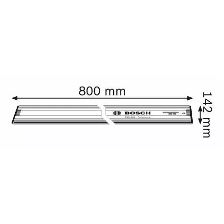 Rail De Guidage 800 Mm FSN 800 BOSCH - 1600Z00005 3 Rail De Guidage 800 Mm FSN 800 BOSCH - 1600Z00005