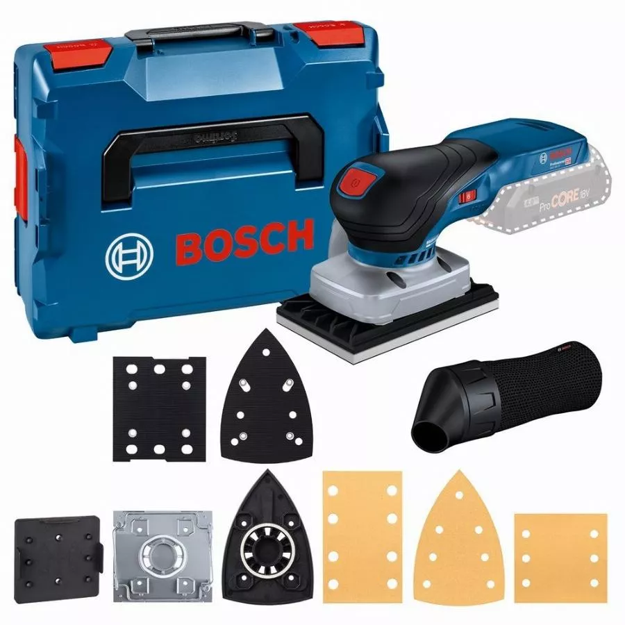 Ponceuse Excentrique Sans Fil GSS 18V-13 BOSCH PRO 80x130 Mm - Sans Batterie Ni Chargeur - 06019L0101 4 Ponceuse Excentrique Sans Fil GSS 18V-13 BOSCH PRO 80x130 Mm - Sans Batterie Ni Chargeur - 06019L0101 – Image 2