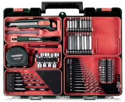 Perceuse Visseuse METABO BS 18 Set + 2 Batteries 18V 2.0Ah, Chargeur + Coffret Atelier Mobile - 602207880 -Maxoutil Soldes bs 18 2