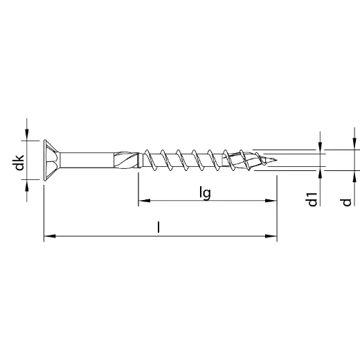 Vis HECO-Topix-Plus - Ø3,5x45mm - Tête Fraisée à Poches De Fraisage - Filetage Total - T20 - Boite De 500 - 60321 4 Vis HECO-Topix-Plus - Ø3,5x45mm - Tête Fraisée à Poches De Fraisage - Filetage Total - T20 - Boite De 500 - 60321 – Image 2