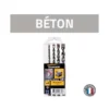 Coffrets De 4 Forets Béton DIAGER SDS-plus Twister Plus - 127B -Maxoutil Soldes coffret de 4 forets beton sds plus twister plus diager