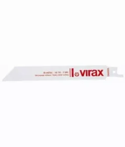 Pochette De 5 Lames Métaux Et Inox Pour Scie Sabre VIRAX - 46005