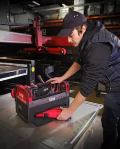 Caisse à Outils Textile 39L + 100 Outils De Maintenance SAM OUTILLAGE - CP-100-BAG1N -Maxoutil Soldes cp 100 bag1n 02