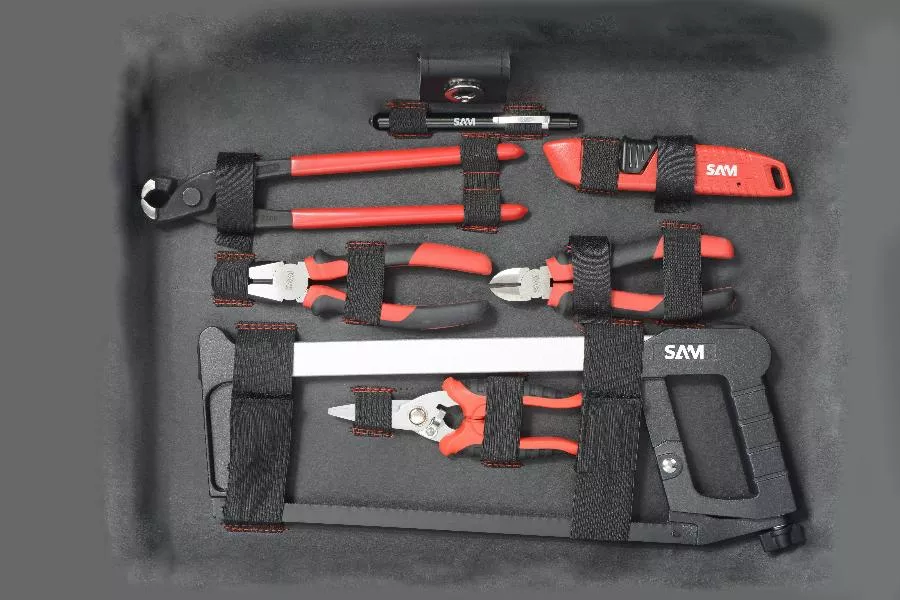 Valise Trolley + 136 Outils SAM OUTILLAGE Fermeture à Clé - CP-136N 6 Valise Trolley + 136 Outils SAM OUTILLAGE Fermeture à Clé - CP-136N – Image 4