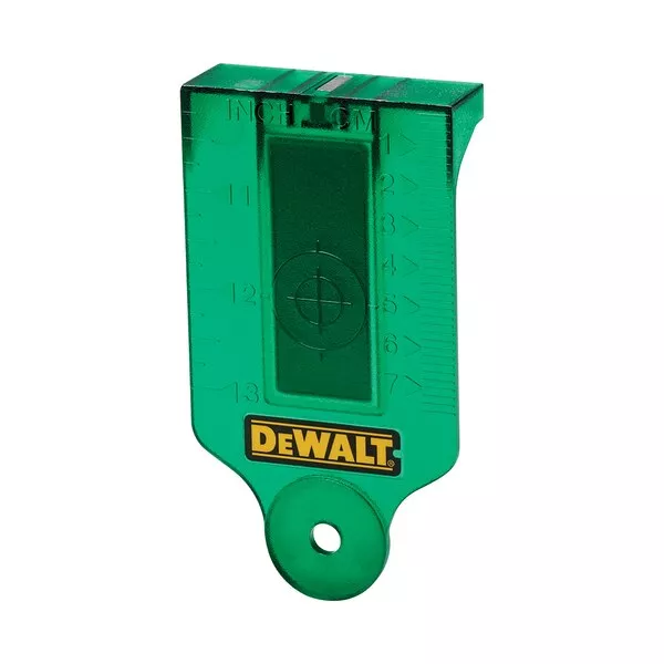 Carte Cible DEWALT Verte - Avec Base Magnétique - DE0730G-XJ 3 Carte Cible DEWALT Verte - Avec Base Magnétique - DE0730G-XJ