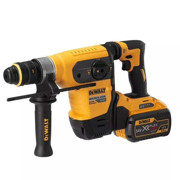 Perforateur SDS-Plus XR Flexvolt 54V DEWALT 4,5J + 2 Batteries 9Ah + Coffret Tstak - DCH417X2-QW 4 Perforateur SDS-Plus XR Flexvolt 54V DEWALT 4,5J + 2 Batteries 9Ah + Coffret Tstak - DCH417X2-QW – Image 2