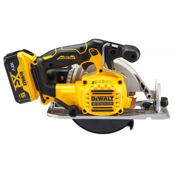 Scie Circulaire 165 Mm XR 18V DEWALT + 2 Batteries 5Ah + Coffret Tstak - DCS565P2-QW 4 Scie Circulaire 165 Mm XR 18V DEWALT + 2 Batteries 5Ah + Coffret Tstak - DCS565P2-QW – Image 2