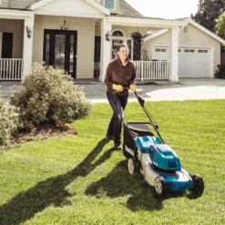 Tondeuse 36 V => 2 X 18 V Li-Ion 46 Cm MAKITA - Sans Batterie, Ni Chargeur - DLM460Z 7 Tondeuse 36 V => 2 X 18 V Li-Ion 46 Cm MAKITA - Sans Batterie, Ni Chargeur - DLM460Z -Maxoutil Soldes dlm460 d1ck s01