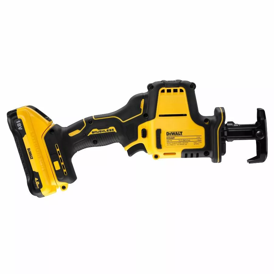 Scie Sabre Compacte XR 18V 4Ah Li-Ion Brushless DEWALT - DCS369M2-QW 4 Scie Sabre Compacte XR 18V 4Ah Li-Ion Brushless DEWALT - DCS369M2-QW – Image 2