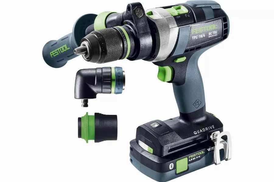 Perceuse-visseuse à Percussion Sans Fil TPC 18/4 5,2/4,0 I-Set SCA Quadrive FESTOOL - 575606 3 Perceuse-visseuse à Percussion Sans Fil TPC 18/4 5,2/4,0 I-Set SCA Quadrive FESTOOL - 575606
