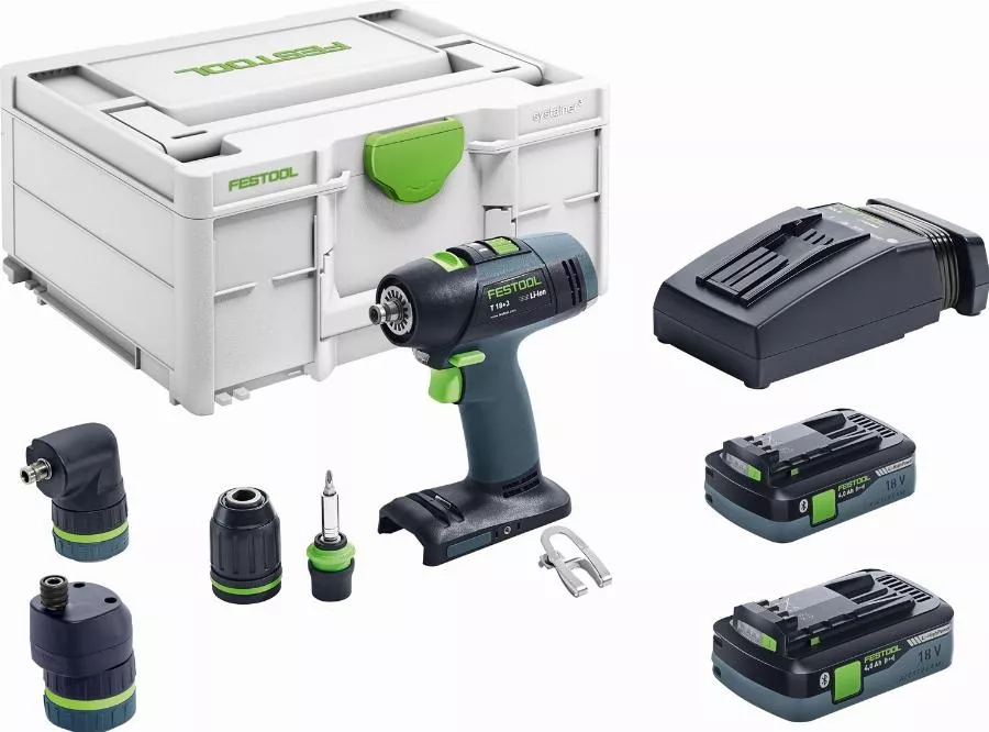 Perceuse Visseuse Sans Fil T 18+3 HPC 4.0 I-Set FESTOOL - 576989 3 Perceuse Visseuse Sans Fil T 18+3 HPC 4.0 I-Set FESTOOL - 576989