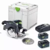 Scie Circulaire à Capot Basculant Sans Fil HKC 55 5,0 EBI-Plus-SCA FESTOOL - 577439 -Maxoutil Soldes fest2950