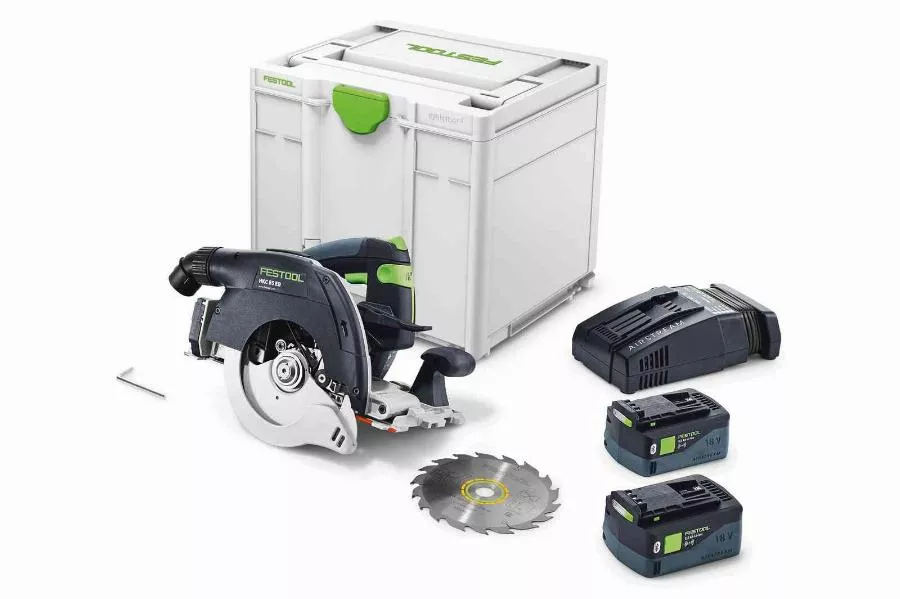 Scie Circulaire à Capot Basculant Sans Fil HKC 55 5,0 EBI-Plus-SCA FESTOOL - 577439 3 Scie Circulaire à Capot Basculant Sans Fil HKC 55 5,0 EBI-Plus-SCA FESTOOL - 577439