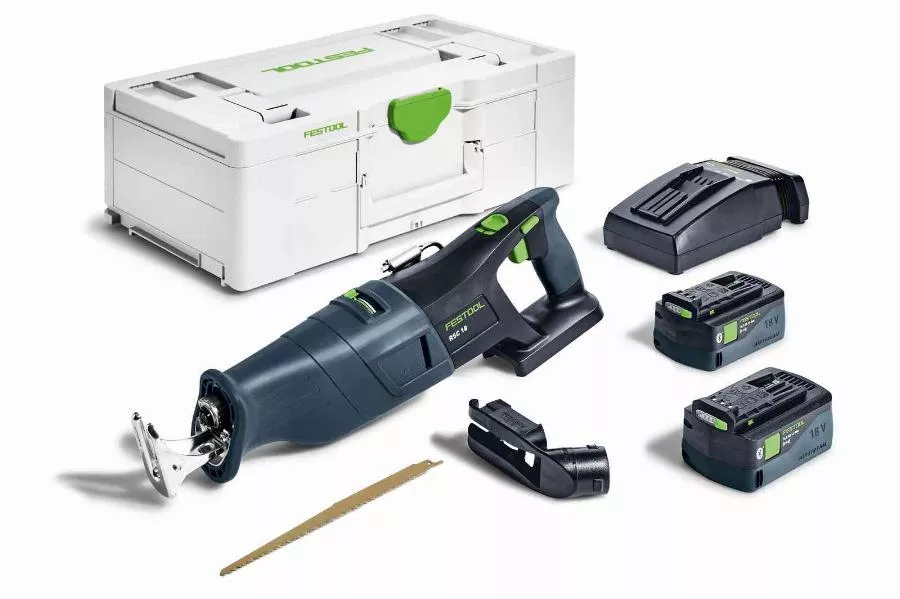 Scie Sabre Sans Fil RSC 18 5.0 EB-Plus FESTOOL + 2 Batteries 5.0 Ah - 576948 5 Scie Sabre Sans Fil RSC 18 5.0 EB-Plus FESTOOL + 2 Batteries 5.0 Ah - 576948 â Image 3