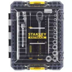 COFFRET DE DOUILLES STAKBOX M - ¼’’ STANLEY JEU DE 48 PCS - FATMAX - FMMT98101-0 -Maxoutil Soldes fmmt98101 0 3 1
