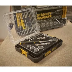 COFFRET DE DOUILLES STAKBOX M - 3/8’’ STANLEY JEU DE 18 PCS - FATMAX - FMMT98102-0 -Maxoutil Soldes fmmt98102 0 a6 1
