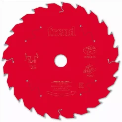 Lame Pour Scie Circulaire Portative Sans Fil FREUD - Ø184 1,55/1 AL20 Z24 BA 25° - F03FS10055 -FR11W010HC