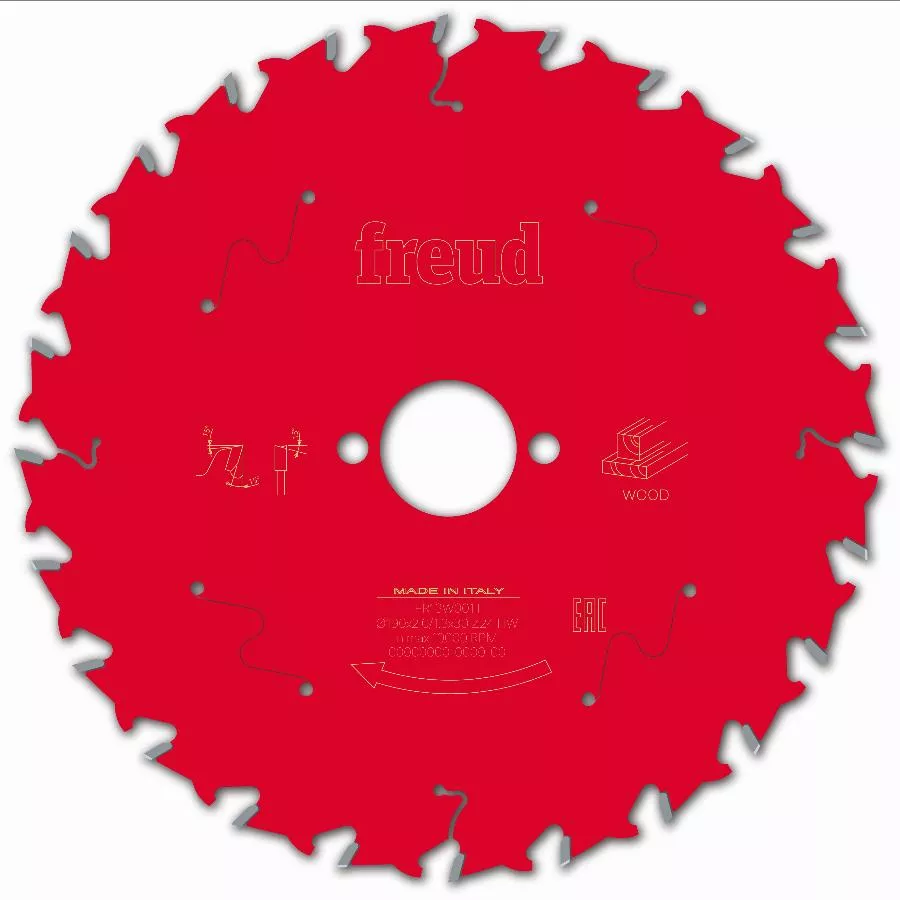 Lame Pour Scie Circulaire Portative FREUD - Ø190 2/1,3 AL30 Z24 BA 15° - F03FS09767 -FR13W001T 3 Lame Pour Scie Circulaire Portative FREUD - Ø190 2/1,3 AL30 Z24 BA 15° - F03FS09767 -FR13W001T