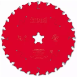 Lame Pour Scie Circulaire Portative FREUD - Ø190 2,4/1,6 Fastfix Z24 BA 15° - F03FS09769 -FR13W003T