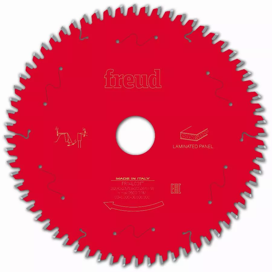 Lame Pour Scie Circulaire Portative FREUD - Ø200 2,5/1,8 AL30 Z64 BA -2° - F03FS09803 -FR14L001T 3 Lame Pour Scie Circulaire Portative FREUD - Ø200 2,5/1,8 AL30 Z64 BA -2° - F03FS09803 -FR14L001T