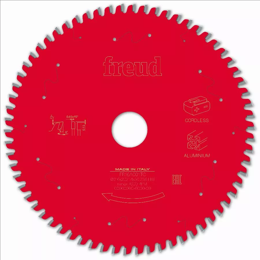 Lame Pour Scie Circulaire Portative Sans Fil FREUD - Ø216 2/1,4 AL30 Z66 TP 0° - F03FS10093 -FR16A001TC 3 Lame Pour Scie Circulaire Portative Sans Fil FREUD - Ø216 2/1,4 AL30 Z66 TP 0° - F03FS10093 -FR16A001TC