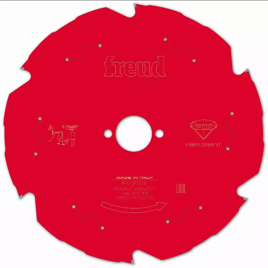Lame Diamant Pour Scie Circulaire Portative FREUD - Ø235 2,2/1,6 AL30 Z6 TD 10° - F03FS09845 -FR20F001H 3 Lame Diamant Pour Scie Circulaire Portative FREUD - Ø235 2,2/1,6 AL30 Z6 TD 10° - F03FS09845 -FR20F001H