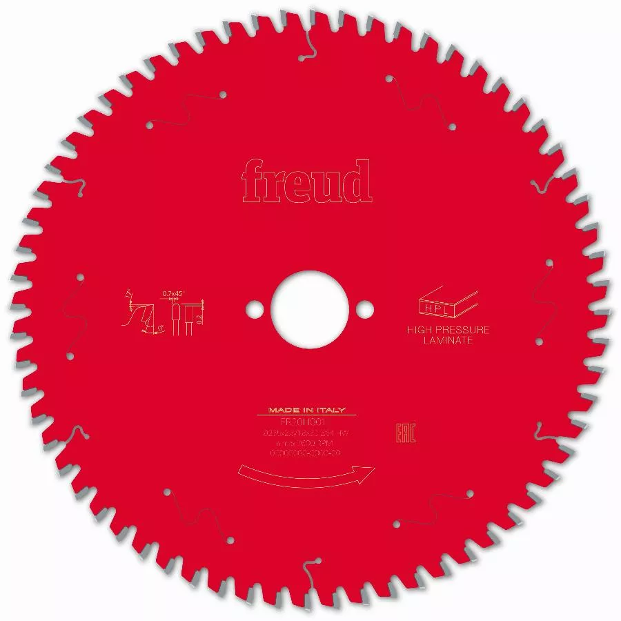 Lame Pour Scie Circulaire Portative FREUD - Ø235 2,8/1,8 AL30 Z64 TP 0° - F03FS09871 -FR20H001H 3 Lame Pour Scie Circulaire Portative FREUD - Ø235 2,8/1,8 AL30 Z64 TP 0° - F03FS09871 -FR20H001H