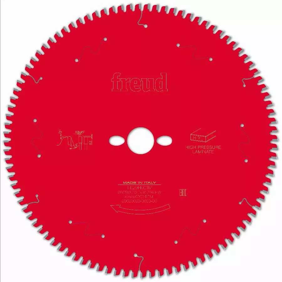 Lame Pour Scie Circulaire Portative FREUD - Ø305 3,2/2,2 AL30 Z96 TP -3° - F03FS09876 -FR29H001M 3 Lame Pour Scie Circulaire Portative FREUD - Ø305 3,2/2,2 AL30 Z96 TP -3° - F03FS09876 -FR29H001M