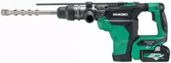 Hikoki Perforateur Burineur MultiVolt SDSMax 40mm 36V Brushless 7.1J - Sans Batterie, Ni Chargeur - DH36DMAWAZ