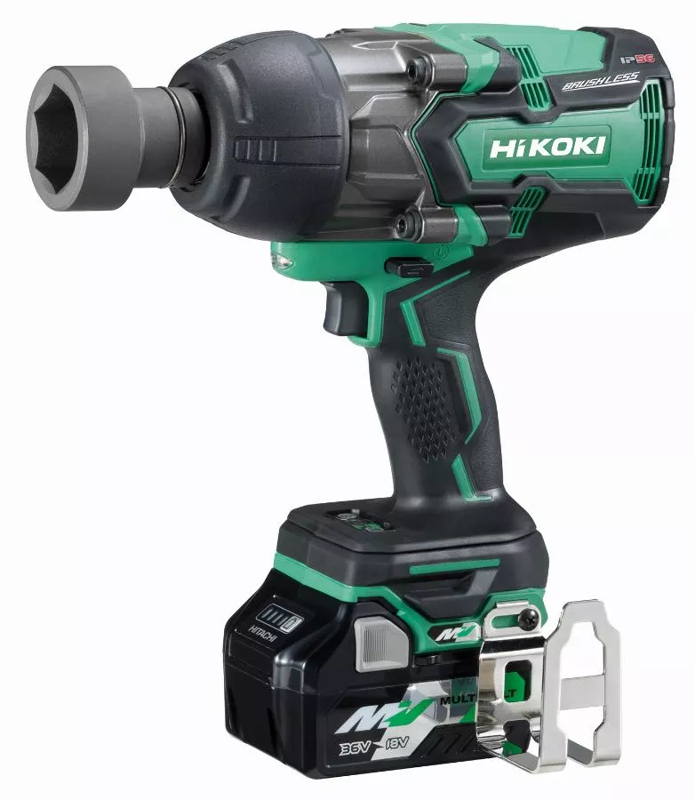 Hikoki Boulonneuse Choc MultiVolt 1100Nm 36V 2.5/5Ah Brushless Carré 3/4" IP56 HC - WR36DAWRZ 3 Hikoki Boulonneuse Choc MultiVolt 1100Nm 36V 2.5/5Ah Brushless Carré 3/4" IP56 HC - WR36DAWRZ