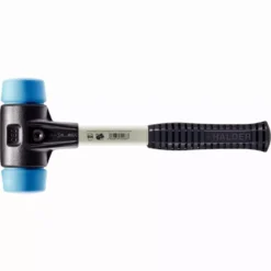 Maillet HALDER SIMPLEX TPE Souple Avec Boîtier En Fonte Malléable Renforcée Et Manche En Fibre De Verre - D=40 Mm - 3701.040