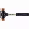 Maillet HALDER SIMPLEX Cuivre Avec Boîtier En Fonte Malléable Renforcée Et Manche En Fibre De Verre - D=30 Mm - 3704.030 -Maxoutil Soldes im0008970 foto artgrp