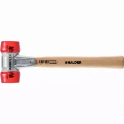 Maillet BASEPLEX, Acétate De Cellulose / Acétate De Cellulose Avec Boîtier En Zinc Moulé Et Manche En Bois - D=30 Mm - 3906.030