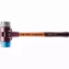 Maillet HALDER SIMPLEX TPE Souple / Métal Doux Avec Boîtier En Fonte Malléable Et Manche En Bois - D=50 Mm - 3019.050 -Maxoutil Soldes im0009072 foto artgrp 1
