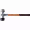 Maillet HALDER SIMPLEX Caoutchouc Chargé / TPE Moyen Avec Boîtier En Aluminium Et Manche En Bois - D=30 Mm - 3123.030 -Maxoutil Soldes im0009087 foto artgrp 2