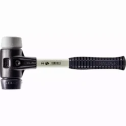 Maillet HALDER SIMPLEX Caoutchouc Chargé / TPE Moyen Avec Boîtier En Fonte Malléable Renforcée Et Manche En Fibre De Verre - D=30 Mm - 3723.030
