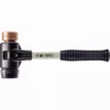 Maillet HALDER SIMPLEX Caoutchouc Chargé / Cuivre Avec Boîtier En Fonte Malléable Renforcée Et Manche En Fibre De Verre - D=40 Mm - 3724.040 -Maxoutil Soldes im0009104 foto artgrp