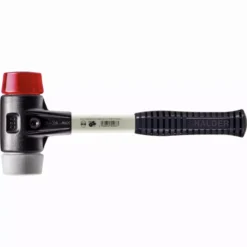 Maillet HALDER SIMPLEX TPE Moyen / Plastique Avec Boîtier En Fonte Malléable Renforcée Et Manche En Fibre De Verre - D=40 Mm - 3736.040
