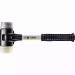 Maillet HALDER SIMPLEX Nylon / Métal Doux Avec Boîtier En Fonte Malléable Renforcée Et Manche En Fibre De Verre - D=60 Mm - 3789.060
