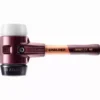 Maillet HALDER SIMPLEX Caoutchouc Chargé / Superplastique Avec Boîtier En Fonte Malléable Et Manche En Bois - D=80 Mm - Manche Extra-court - 3027.082 -Maxoutil Soldes im0013797 foto