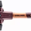Maillet HALDER SIMPLEX Caoutchouc Chargé Avec Boîtier En Fonte Malléable Et Manche En Bois - D=80 Mm - Manche Extra-court - 3002.082 -Maxoutil Soldes im0013876 foto artgrp