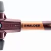 Maillet HALDER SIMPLEX TPE Moyen / Caoutchouc Chargé Avec Boîtier En Fonte Malléable Et Manche En Bois - D=80 Mm - Manche Extra-court - 3023.082 -Maxoutil Soldes im0013884 foto artgrp