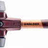 Maillet HALDER SIMPLEX Caoutchouc Chargé, Avec Pied Intégré / TPE Moyen, Avec Boîtier En Fonte Malléable Et Manche En Bois De Haute Qualité - D=80 Mm - Manche Extra-court - 3023.282 -Maxoutil Soldes im0013885 foto artgrp